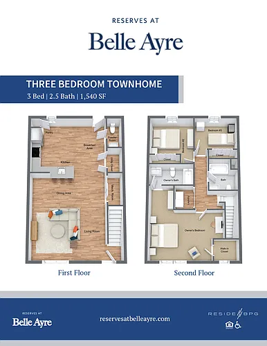 Floor plan Three Bedroom