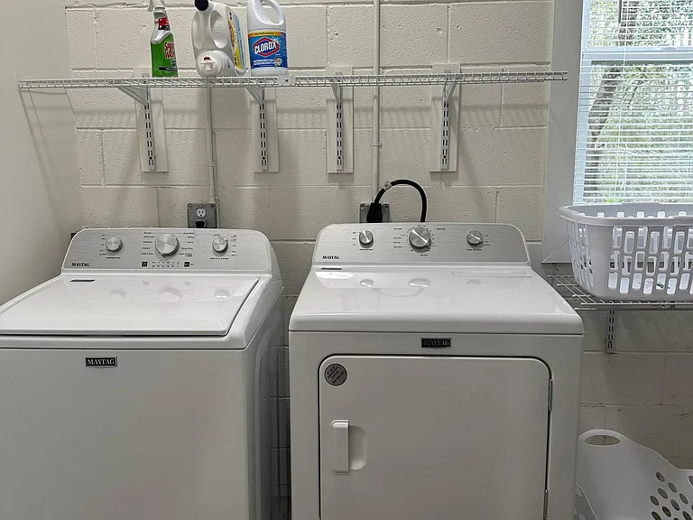 Laundry area with Washer & Dryer & Closet, 6'7" x 10'4"...