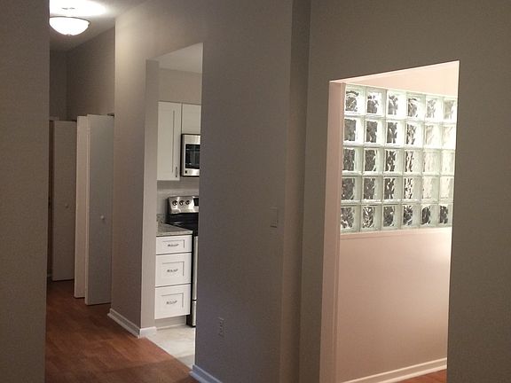 view from Living Room toward kitchen