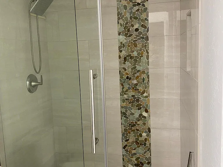 Master bathroom shower