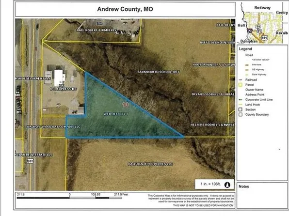 N Birch St, Savannah, MO 64485