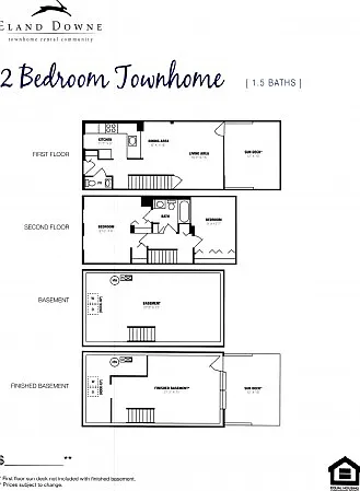 Two Bedroom Townhome Two Bedroom Townhome