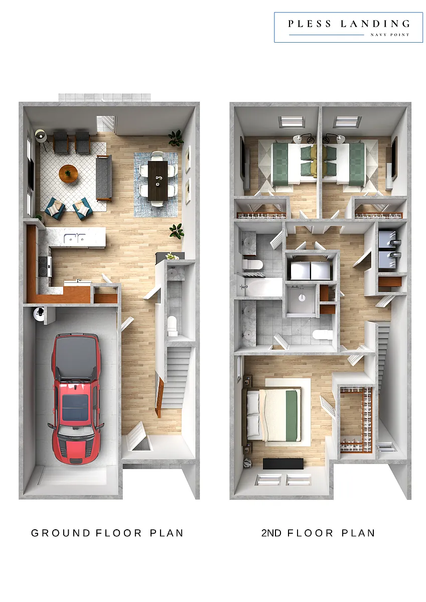 Floor plan Pless Plan