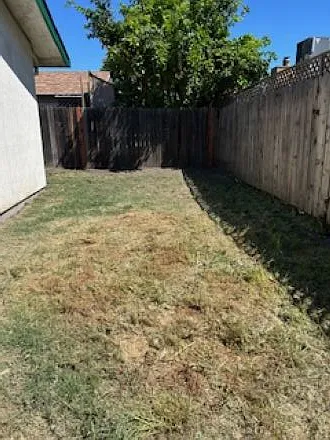 Rear yard
