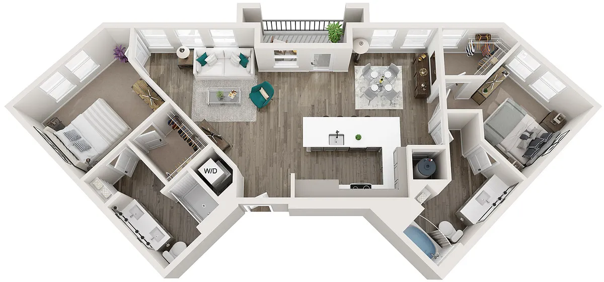 Floor plan B3