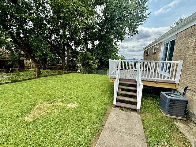 Rear yard