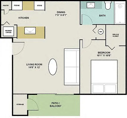 Floor plan THE MARLIN