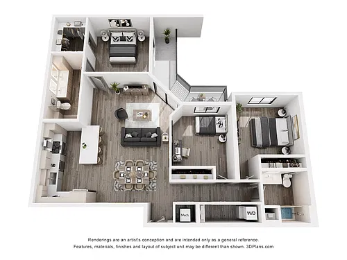 Floor plan C2B
