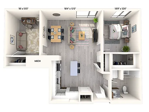 Floor plan W-C2