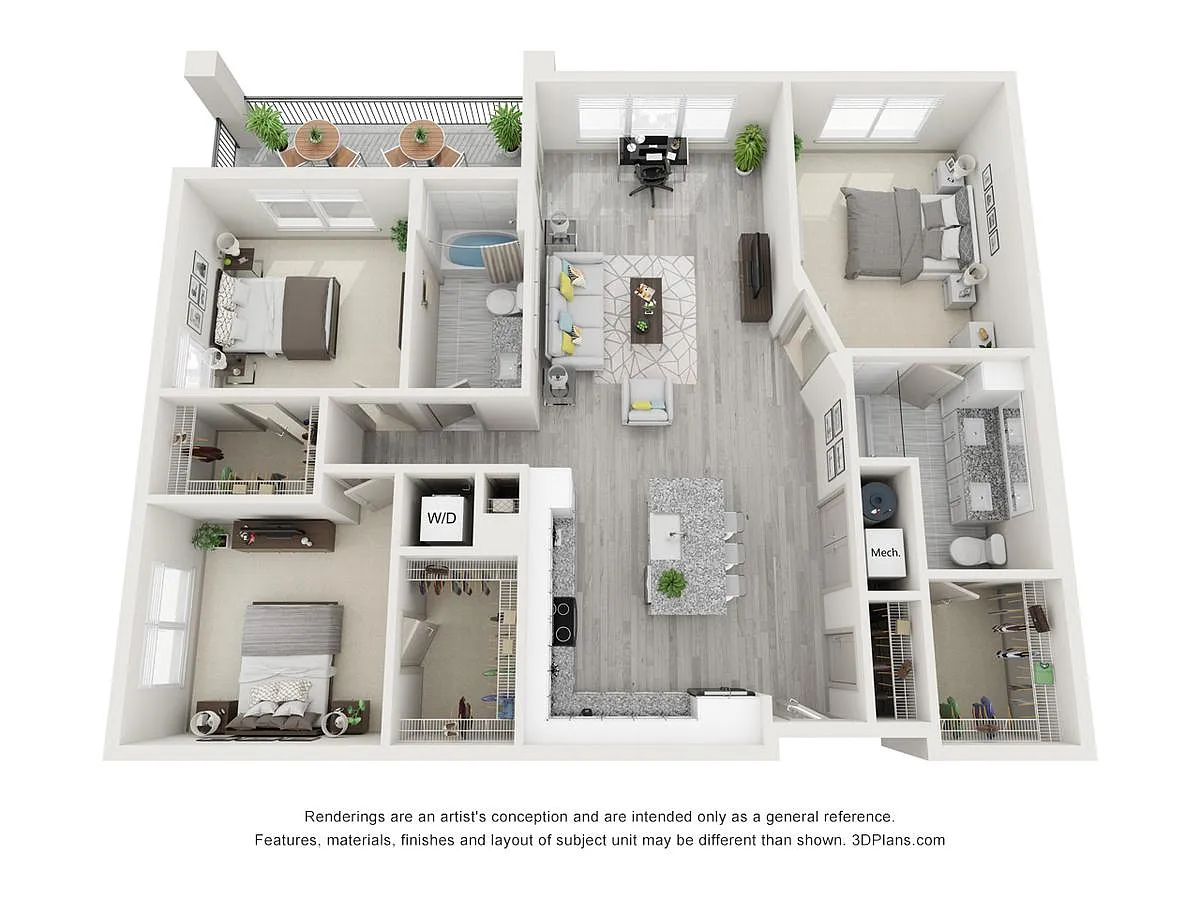 Floor plan C1 PLATINUM