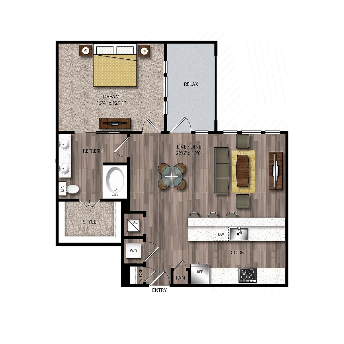 Floor plan A12
