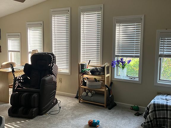 Shared living area on upper level.