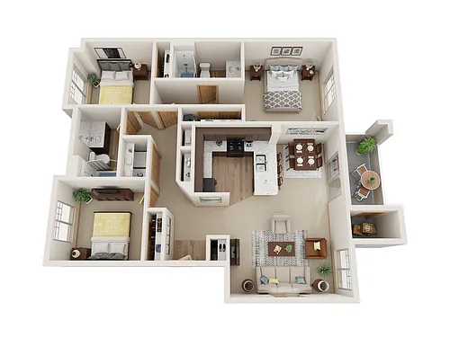 Floor plan The Kessell