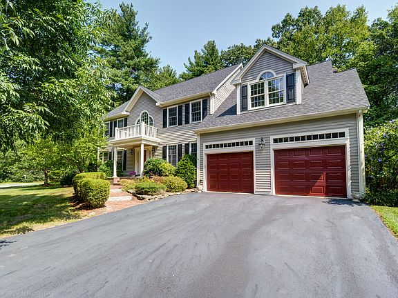 Large, wide driveway