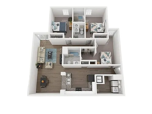 Floor plan 3X3