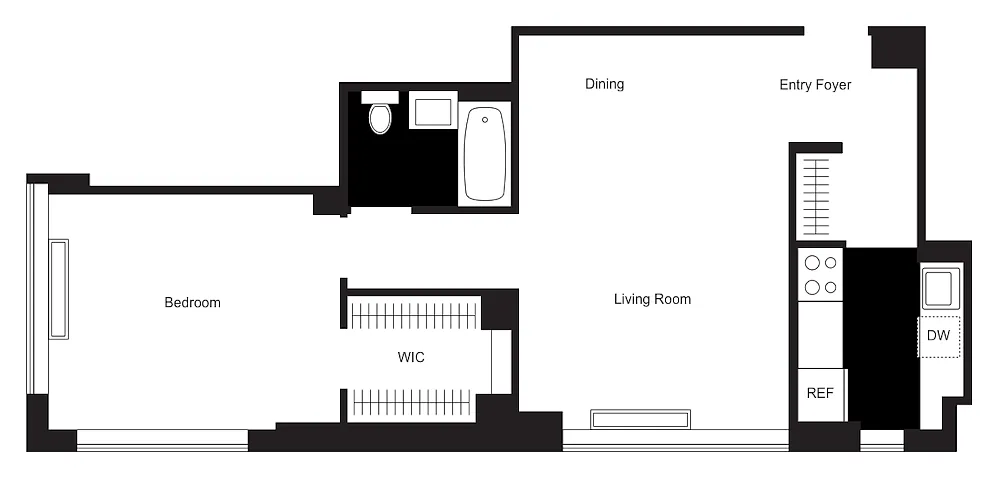 Photo 2 of 19 - 500 W 56th St #815 - Manhattan, NY Building Photo - 500 W 56th St #815