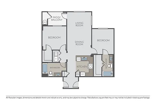 Floor plan Plan 2C