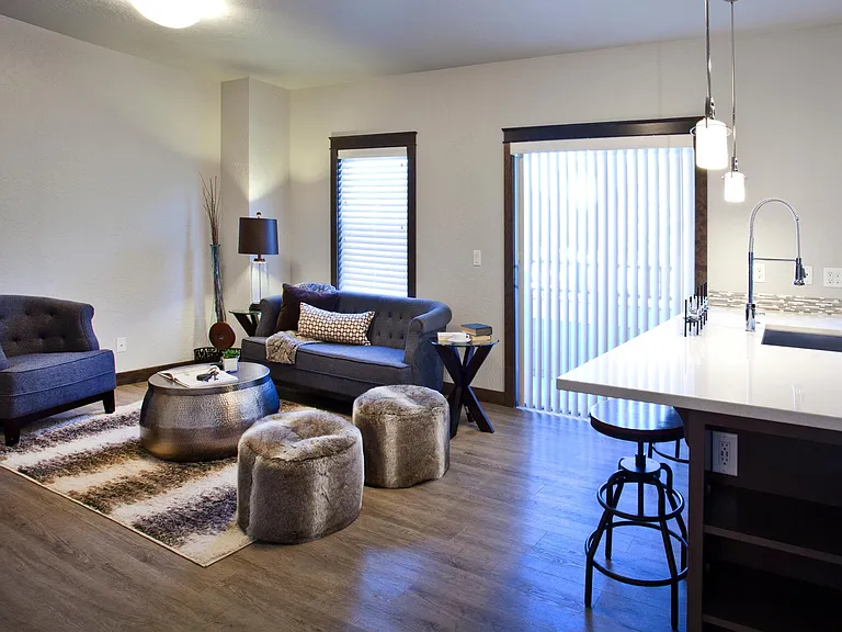 2BR, 2.5BA -744 SF