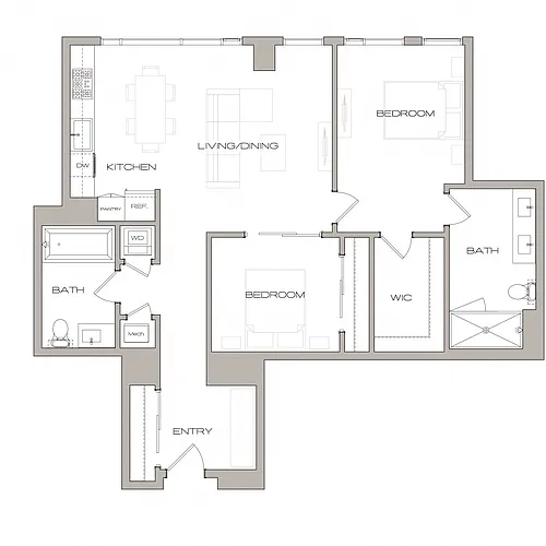 Floor plan B1