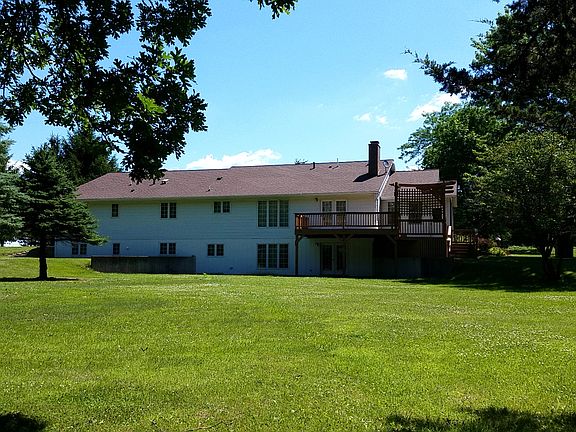 Immaculately groomed yard