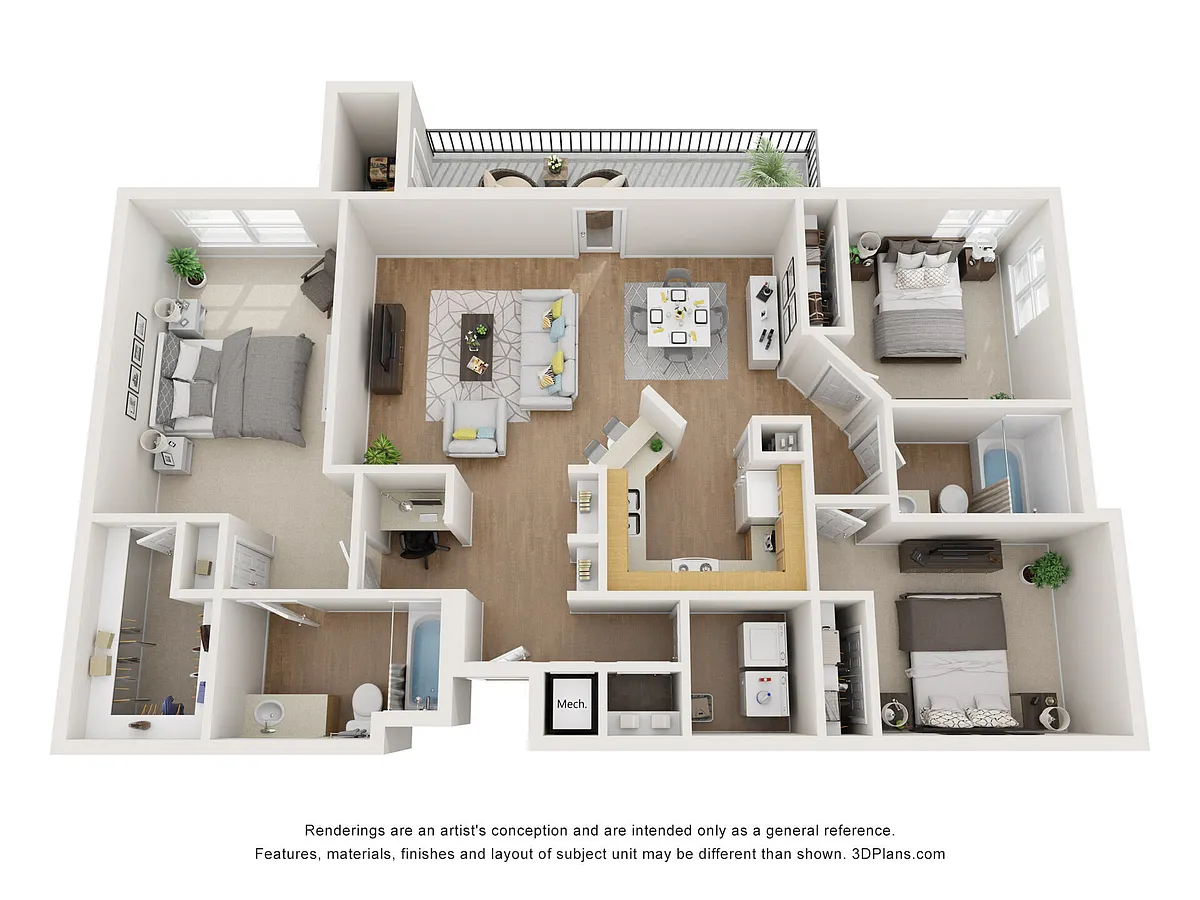 Floor plan C1