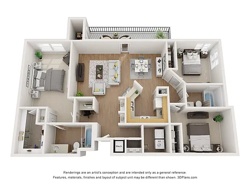 Floor plan C1