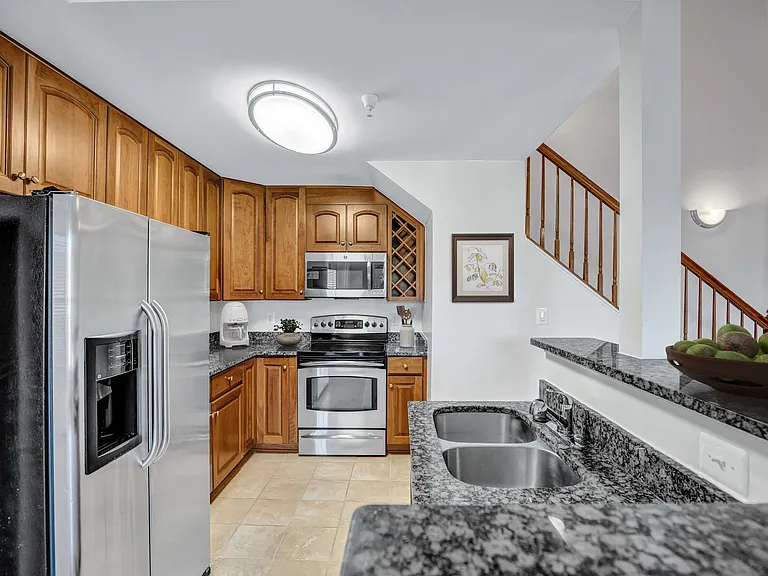 Spacious Kitchens with Built In Wine Rack
