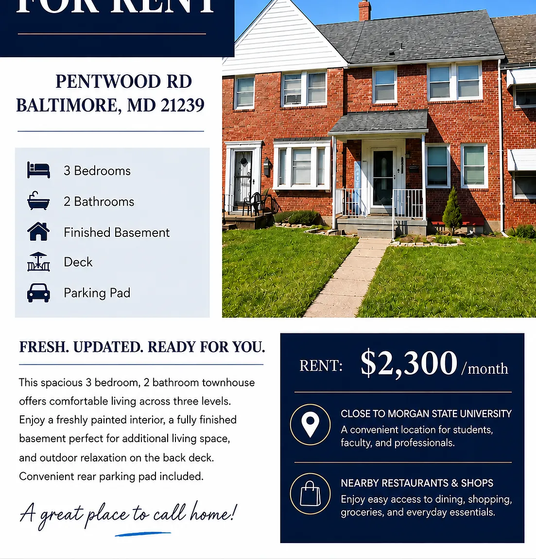 Pentwood Rd, Baltimore — Photo 1