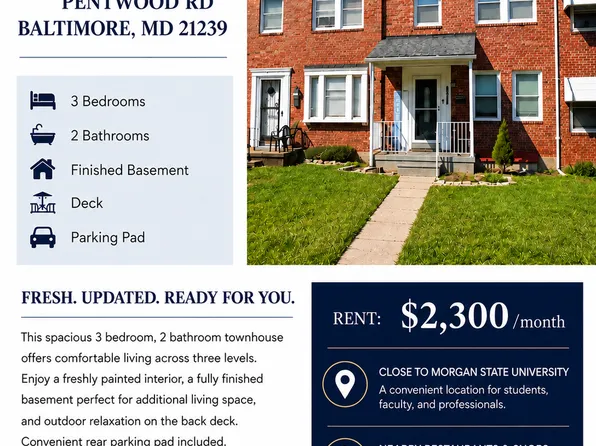 (undisclosed Address), Baltimore, MD 21239