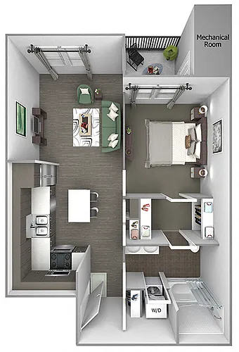 Floor plan A1 (Newell)