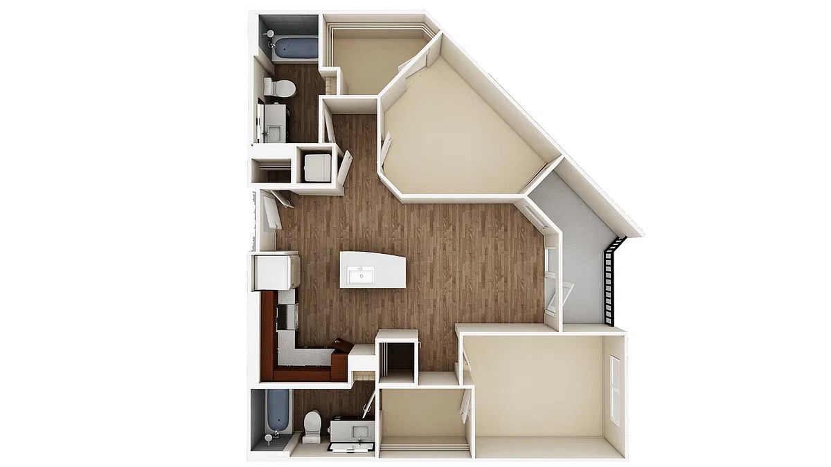 Floor plan B1