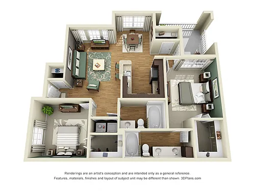 Floor plan Blakemore