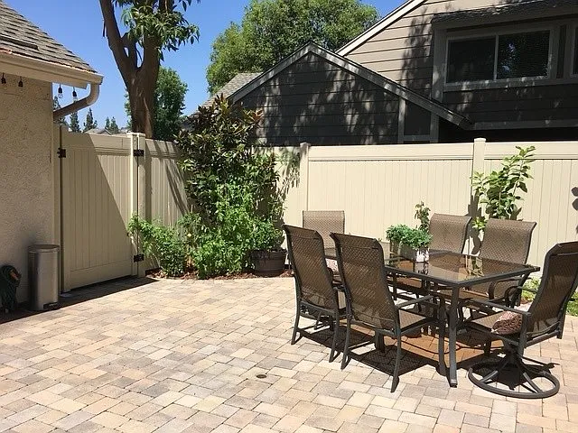 backyard east facing