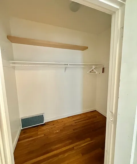 Large walk in closet