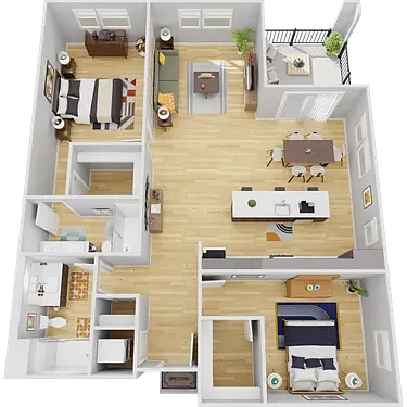 Floor plan C