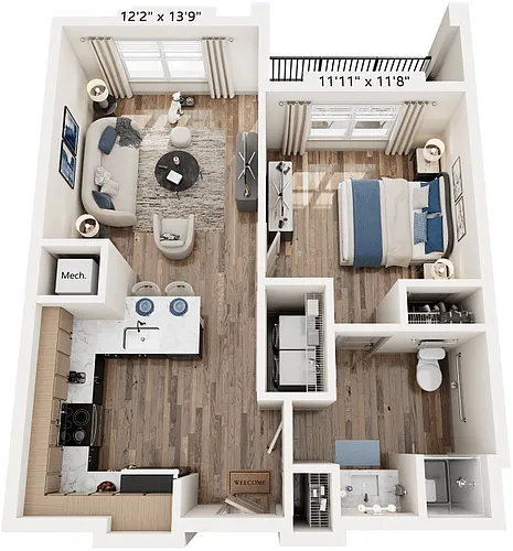Floor plan Harbor
