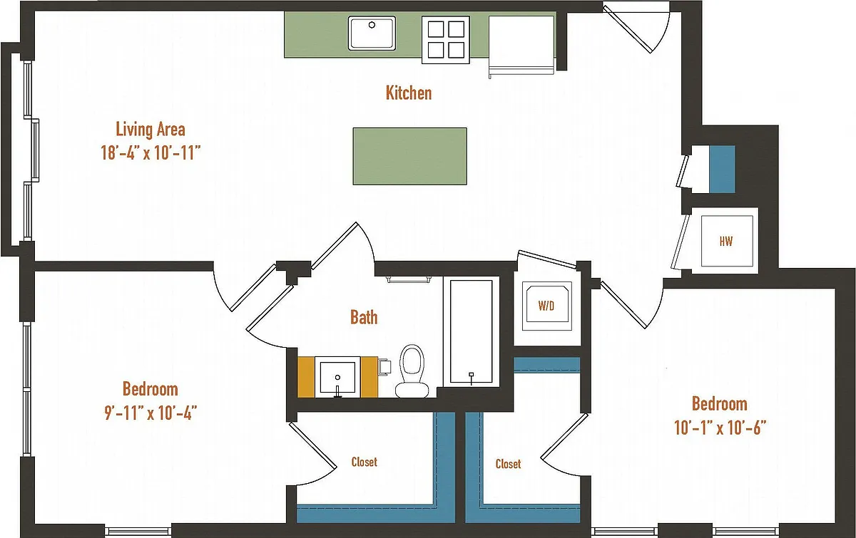 Floor plan JR 2D