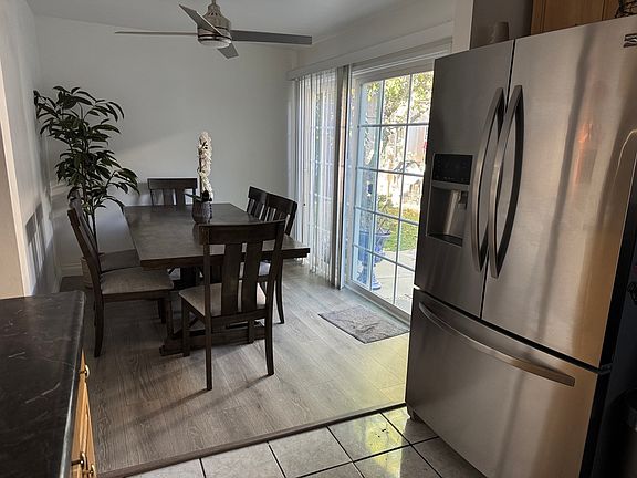 Dining Room and Fridge