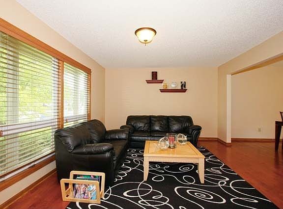 Living Room has Oversized Windows