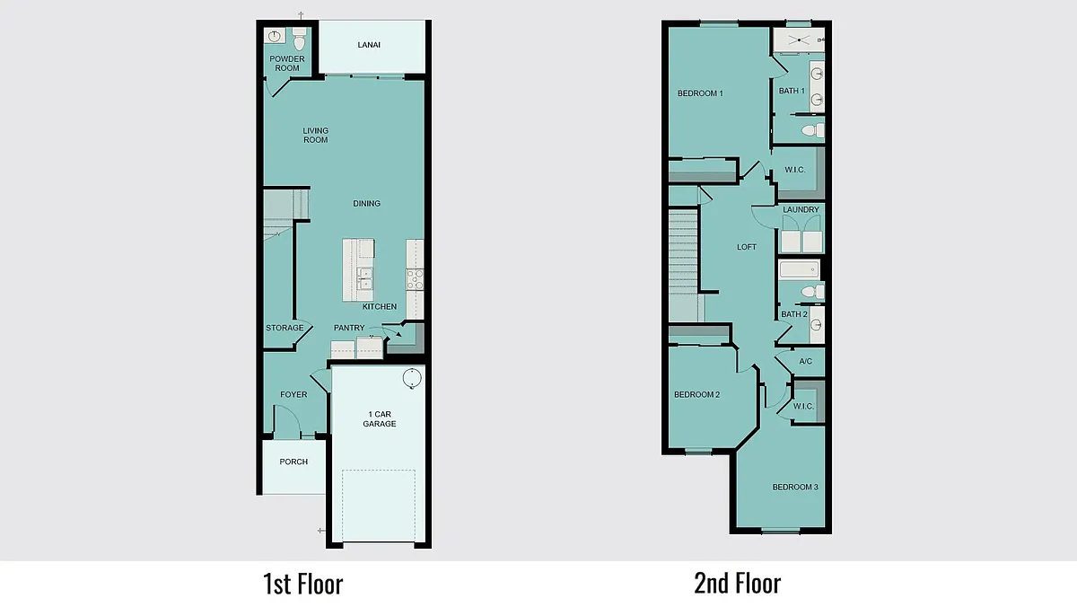 Floor plan Acadia