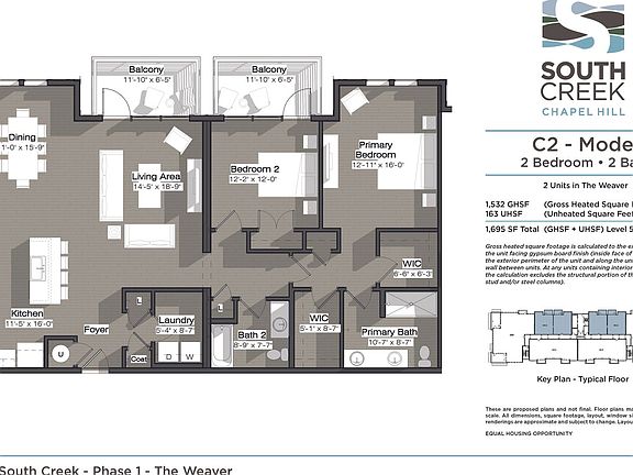 C2 The Weaver Floor Plan