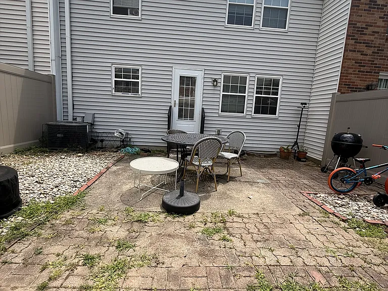 Private patio