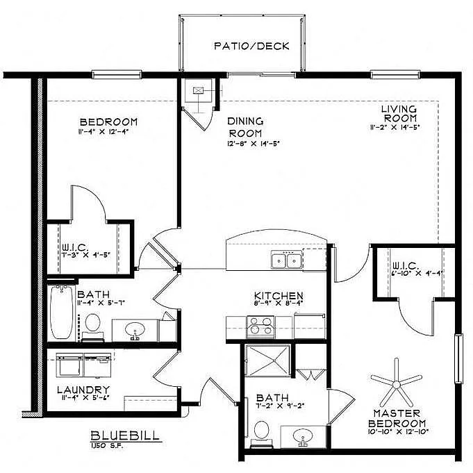 Floor plan Bluebill