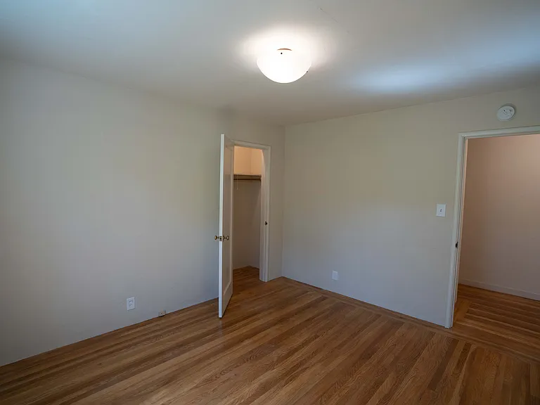 Bedroom and closet