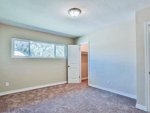 Bedroom #1 is large enough for 2 queen size beds and has a walk-in closet.
