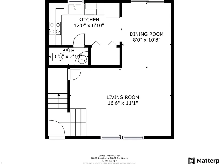 Woodside Village Townhome Floor One Woodside Village Townhome Floor One
