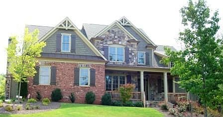 Handsome Brick & Stone Custom Home!