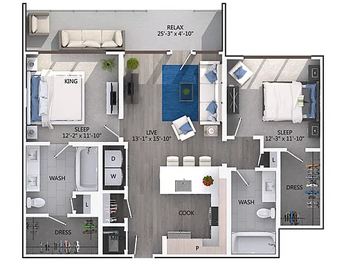 Floor plan C5