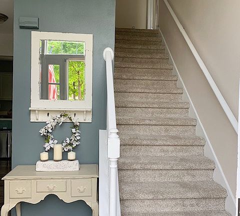 Two story foyer