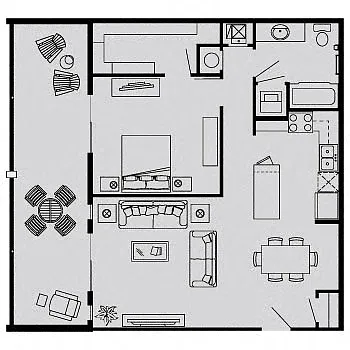 Floor plan B1